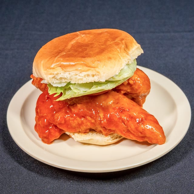 Kickin' Chicken Sandwich.