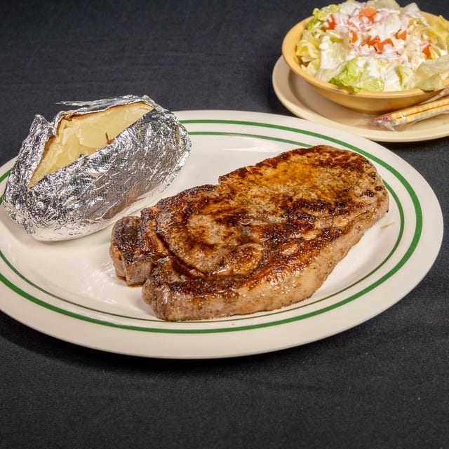 Ribeye Steak.