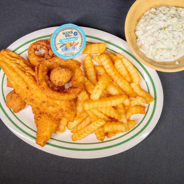 Fried Catfish Fillets.