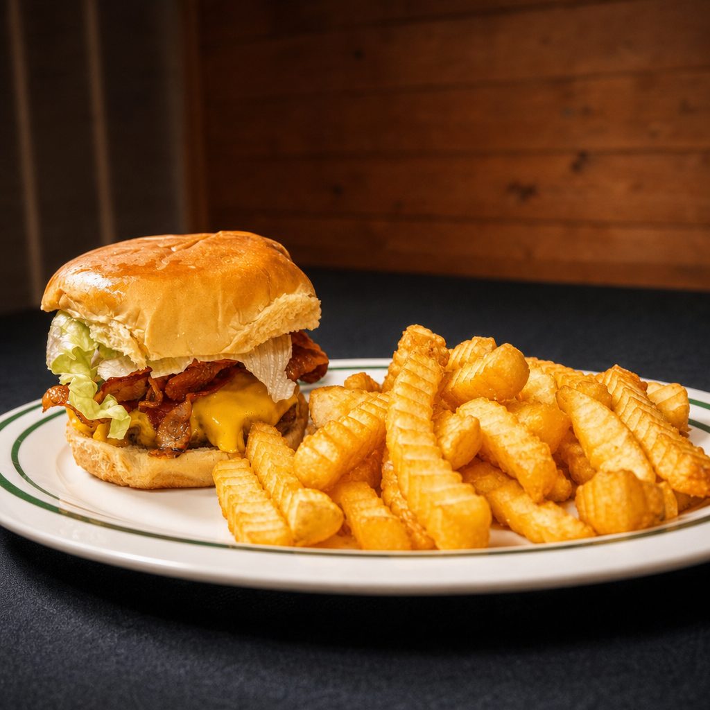 Bacon Cheeseburger.