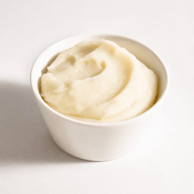 Mashed Potatoes & Brown Gravy.