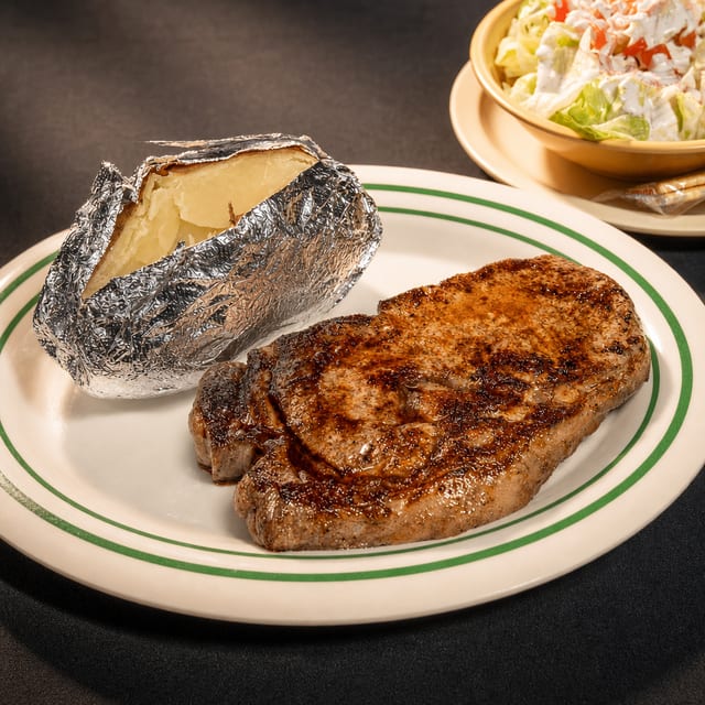Ribeye Steak.