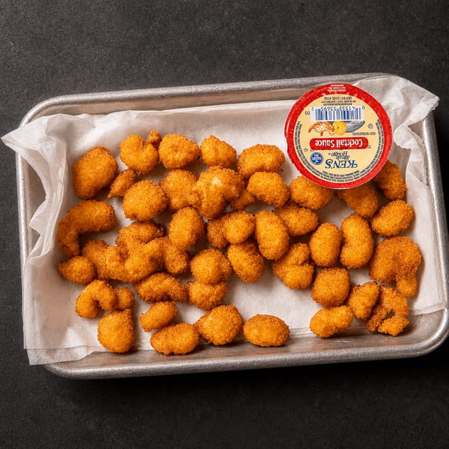 Popcorn Shrimp.
