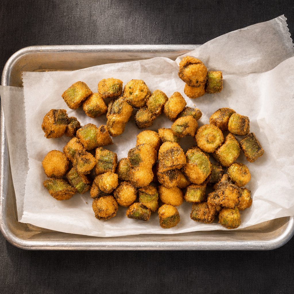 Fried Okra.