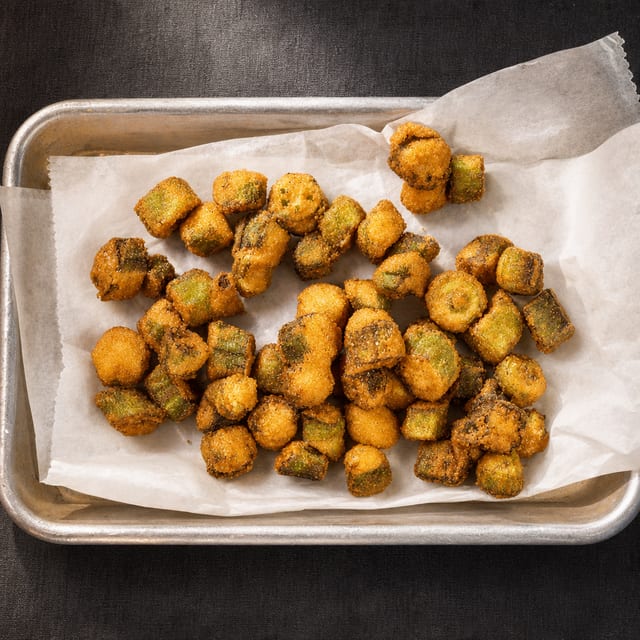 Fried Okra.