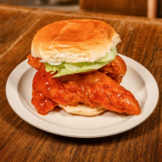 Kickin' Chicken Sandwich.